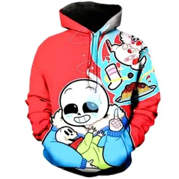 Коричневый Игра «Undertale» Косплей sans толстовка одежда для мужчин и женщин свитер игровое пальто 3D цифровая печать 2019New - Цвет: Коричневый