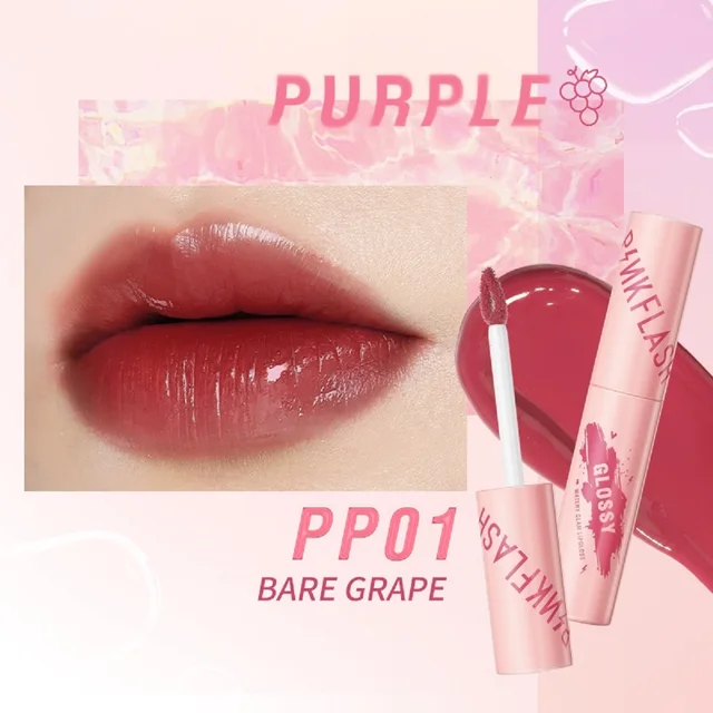 Pinkflash Glossy Matte Lipstick Liquid Lip Gloss Waterproof Long Lasting Nude Lip Stick Women Red Lip Tint Beauty Cosmetic 1