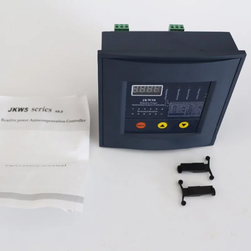 JKW58 PFR-12 power factor 380v 4steps 50/60Hz Reactive power automatic compensation controller capacitor for 50/60HZ