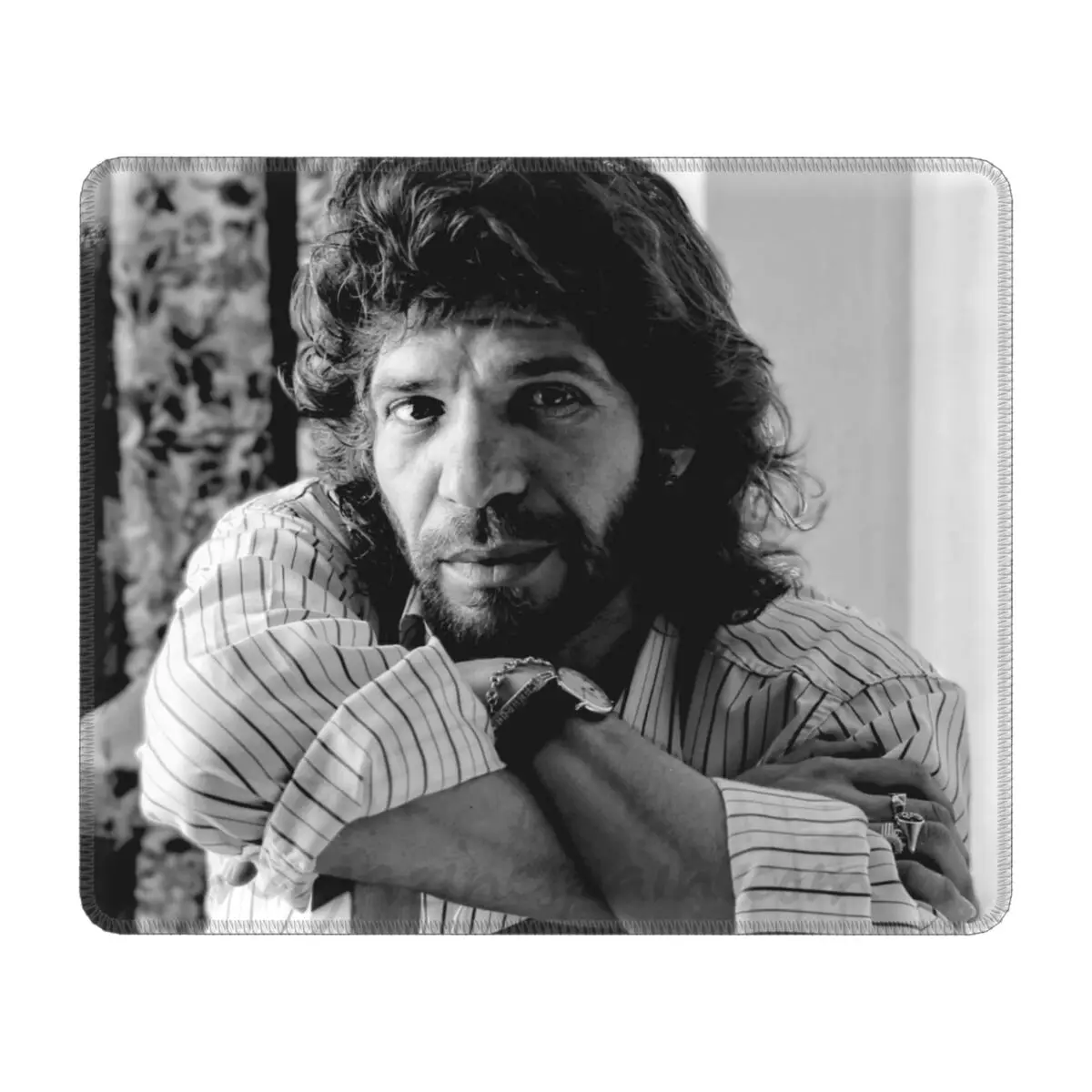 Camaron De La Isla Mouse Pad Con Bordo Di Bloccaggio Gamer Mousepad Base In Gomma Antiscivolo Musicista Flamenco Singer Office Desk Mat