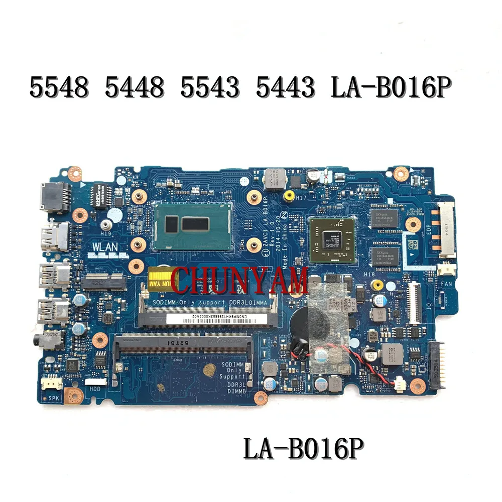 LA-B016P I5-5200U FOR Dell Inspiron 5448 5548 5547 5447 Laptop Motherboard CN-0MP9KH MP9KH Mainboard 100%tested | Компьютеры и офис