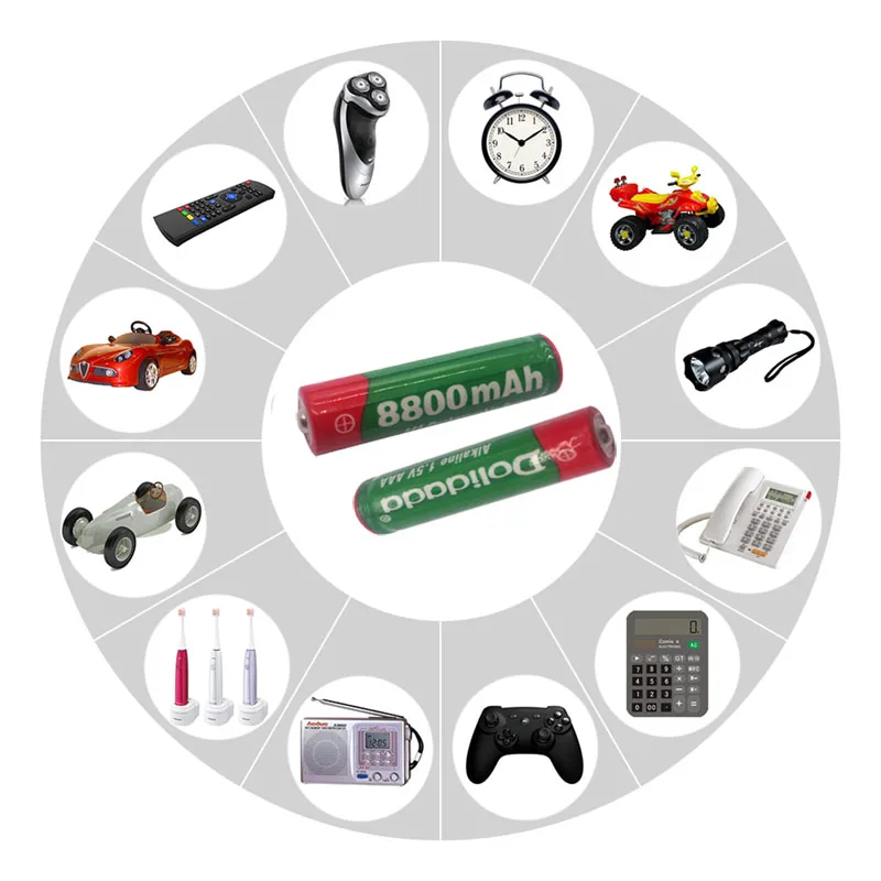 1 ~ 20 шт. Brand1.5V AAA перезаряжаемая батарея 8800mah 5 V Новая Щелочная для светильник шки mp3