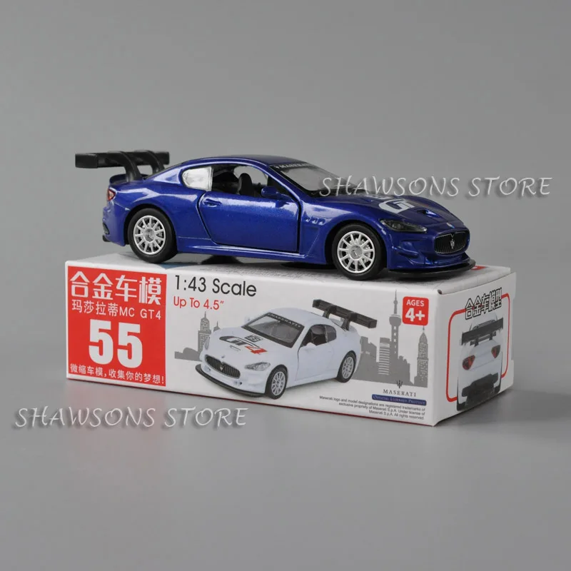 Модель автомобиля под давлением в масштабе 1:43 игрушки для Maserati MC GT4 коллекция