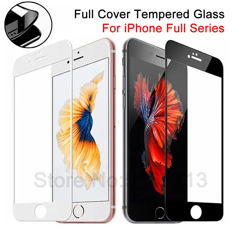 

99D Curved Edge Tempered Glass on the For iPhone 7 8 6 6S Plus Screen Protector For iPhone 11 Pro X XS Max XR Protective Glass