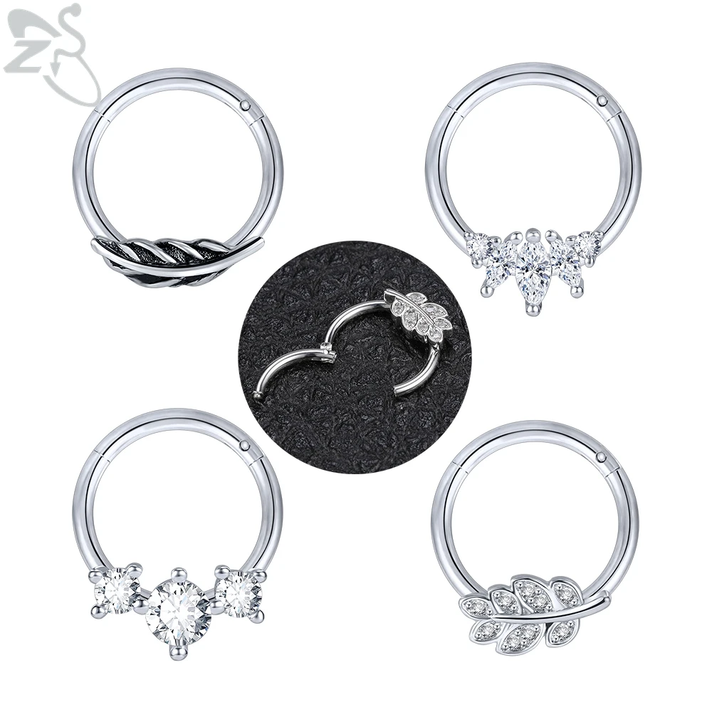 Septum Piercing Jewelry Stainless Steel Septum Piercing Cartilage