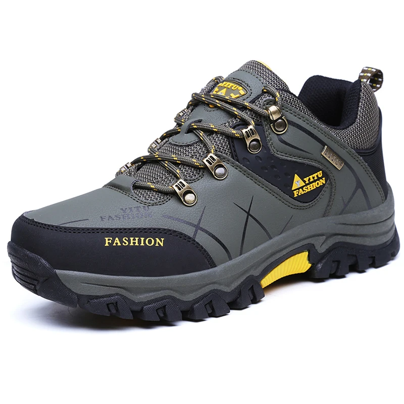

Waterproof Men's Hiking Shoes Outdoor Trekking shoes Large Size 47 Men Mountain climbing walking shoes Winter shoes men sneakers