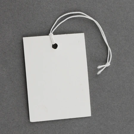 Tags Price Tag String White Paper Strings Label Marking Shop Jewelry  Display Sales J Clothing Blank Gift Store 