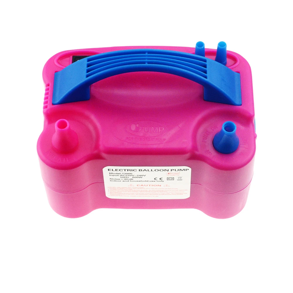 

600W High Voltage Double Hole AC Inflatable Electric Balloon Inflator Pump Air Balloon Pump Portable Air Blower