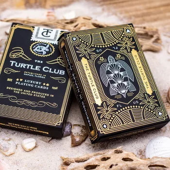

The Turtle Club Luxury Playing Cards Poker Size Deck USPCC Custom Limited Edition Magic Props
