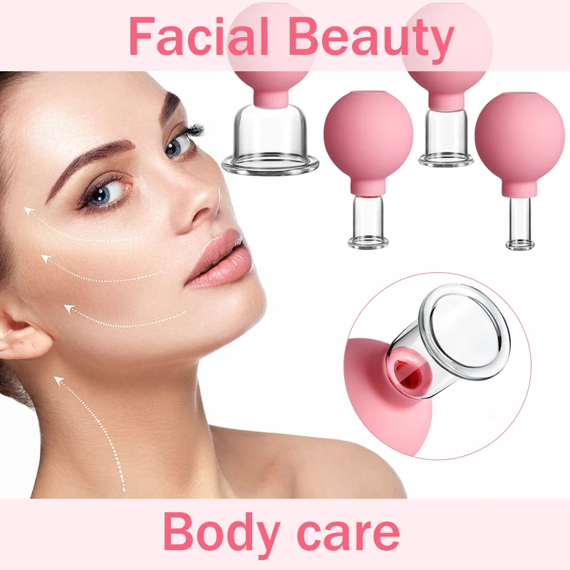 Face Massage Vacuum-Cupping-Glasses Anti-Cellulite Chineses-Therapy Medical Body-Cups