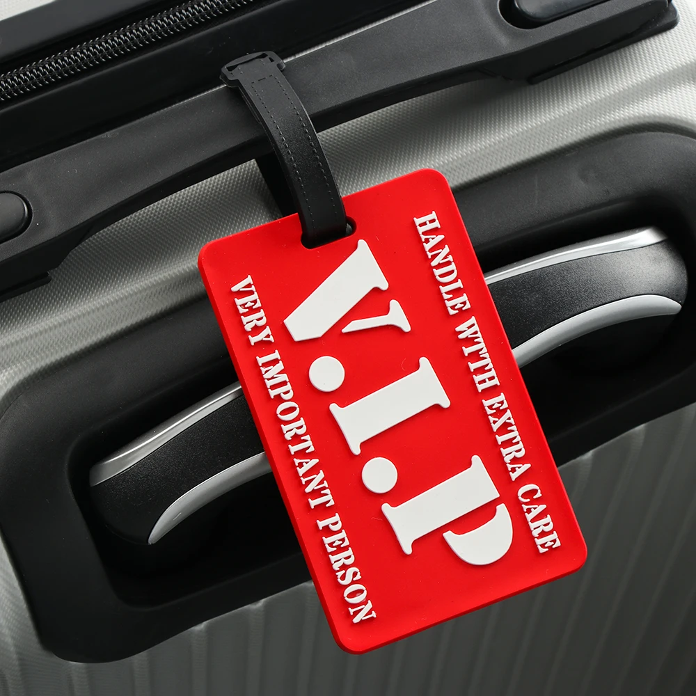 Новинка ПВХ резиновый чемодан этикетка багажная бирка сумка Подвеска Аксессуары для путешествий индивидуальная багажная заявка имя ID адрес метки