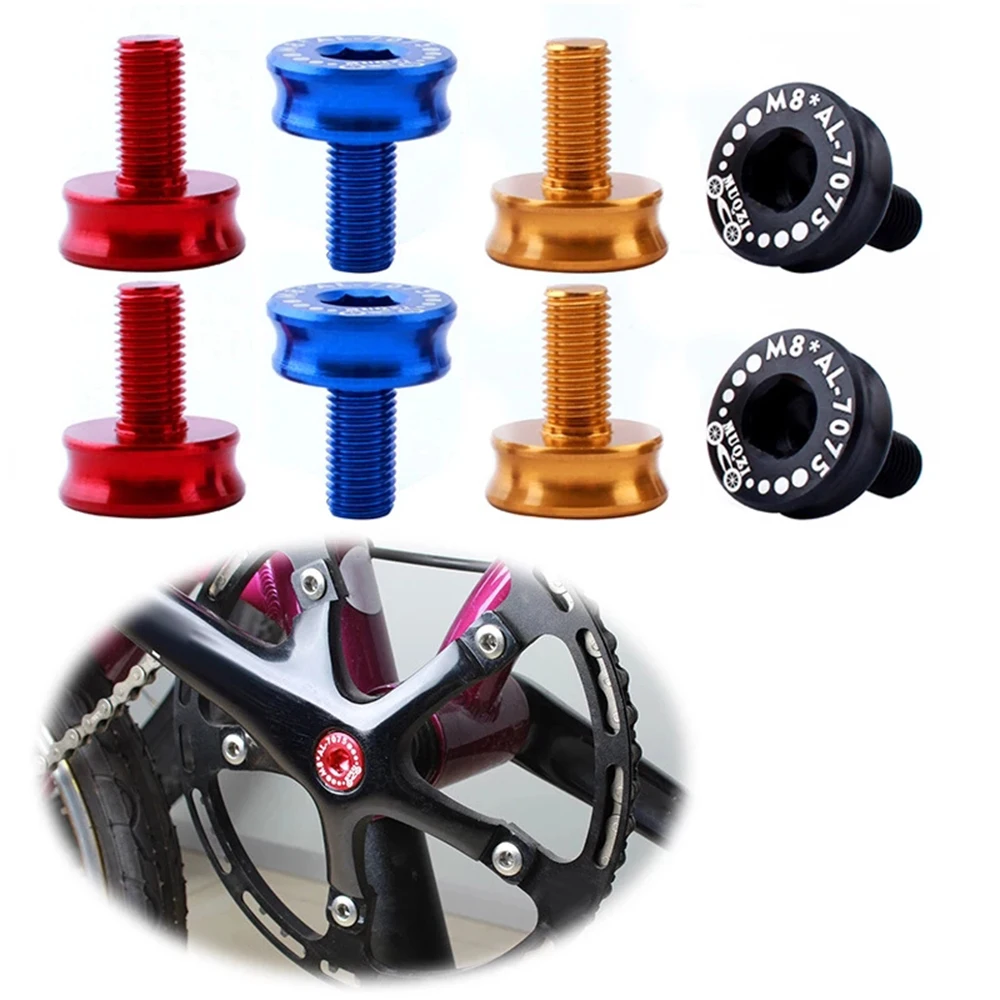 2Pcs M8 Square Hole Sealed Waterproof Crankset Screw MTB Folding Bike Bottom Bracket Bolts bicycle bottom bracket bicycle bottom bracket adapter bicycle bottom brackets adapter