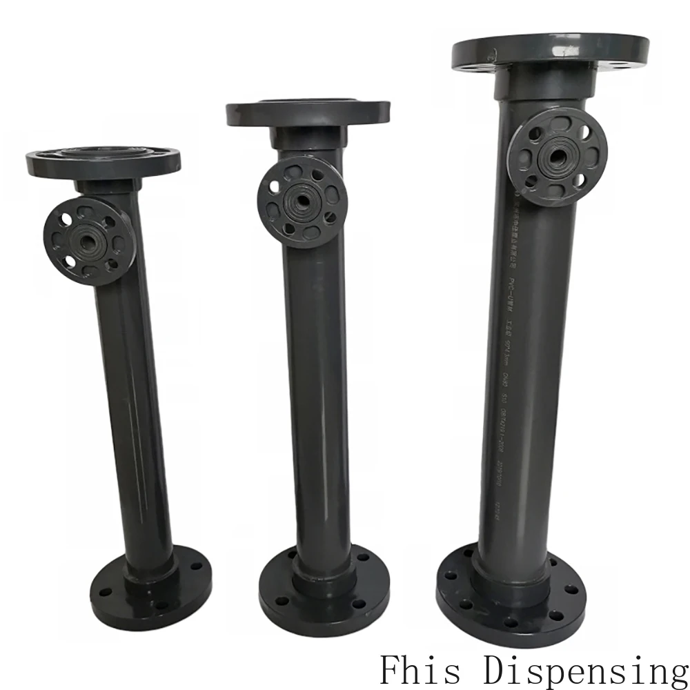 

Industrial Grade Chemical Grade Plastic UPVC Pipe Mixer Static Mixer Dark Gray (Can Be Customized)