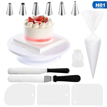 

63 Pcs Pastry Nozzle DIY Baking Tools Stainless Steel Whip Cream Buttercream Icing Piping Nozzles DIY Caking Making Kitchen Tool