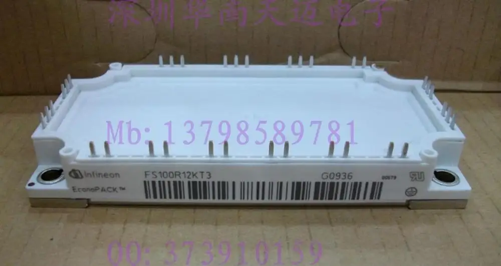 С изолированным затвором(IGBT) FS200R12KT4R FS100R12KT3 продажи FS100R12KE3-HNTM