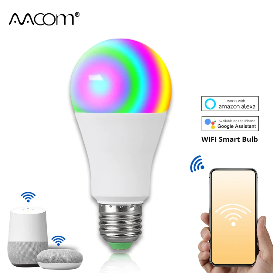 google home assistant light bulbs