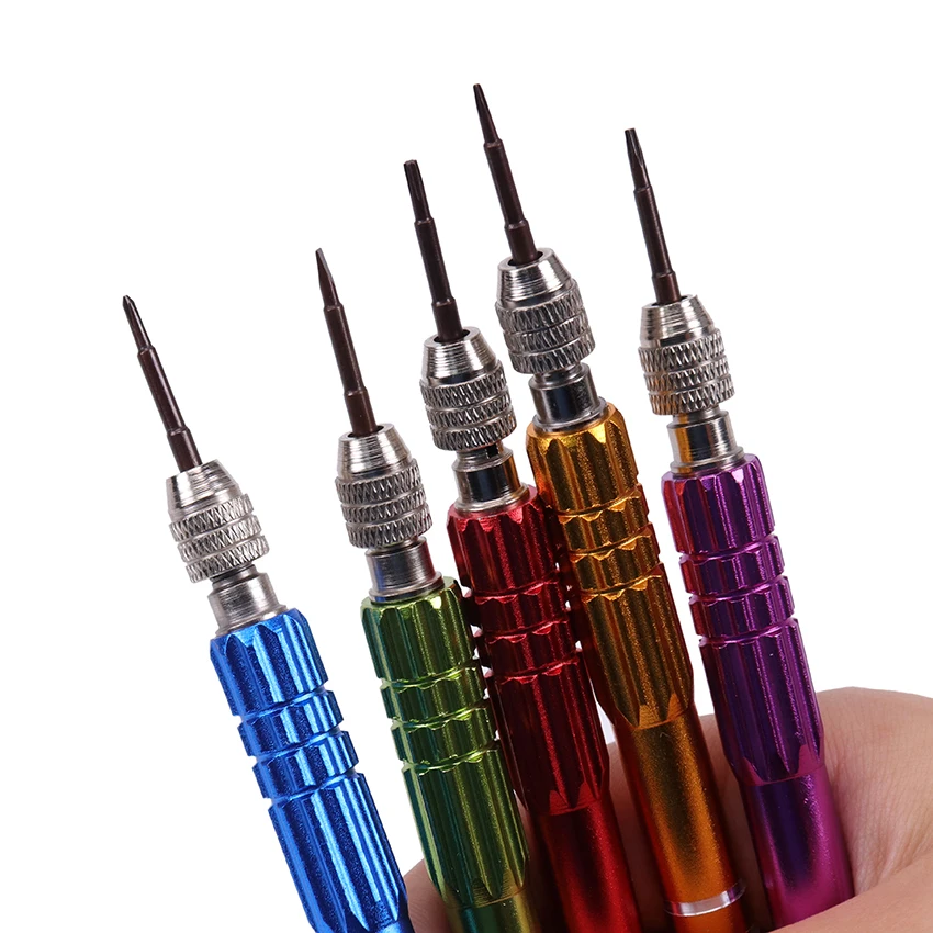 1PC 5 in 1 Screwdriver Bit Repair Screen Open Tool Kit Precision Screwdrivers Set Mobile Phone Repair Tools Screwdriver
