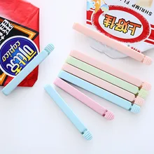 

5pcs/Set Food Keep Fresh Sealing Clip Home Food Snack Storage Seal Bag Clips Sealer Clamp Kitchen Tools Plastic Food Close Clips