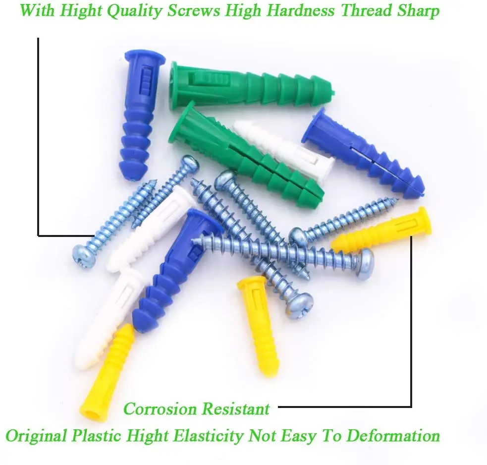 Fasteners & Hardware Small Mini 6 Plastic Self Drilling Drywall