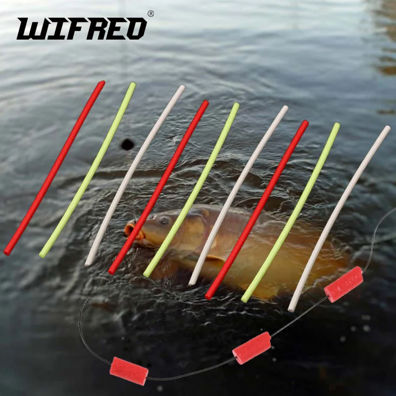 5packs/100pcs Semi Soft Foam Carp Saltwater Fishing Float Stick Rigs