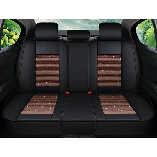 Für 5-Sitze ull Set Leder Auto Sitz Abdeckung Für Ford Focus 2 MK1 MK3  Mondeo MK4 Fiesta MK7 für Fusion Kuga Ranger explorer 5 - AliExpress