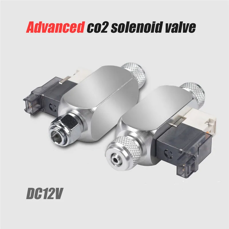 

New Magnetic CO2 Aquarium Solenoid Single Dual Head Valve Low Temp Regulator Cylinder Pressure Relief CO2 Equipments Supplies To