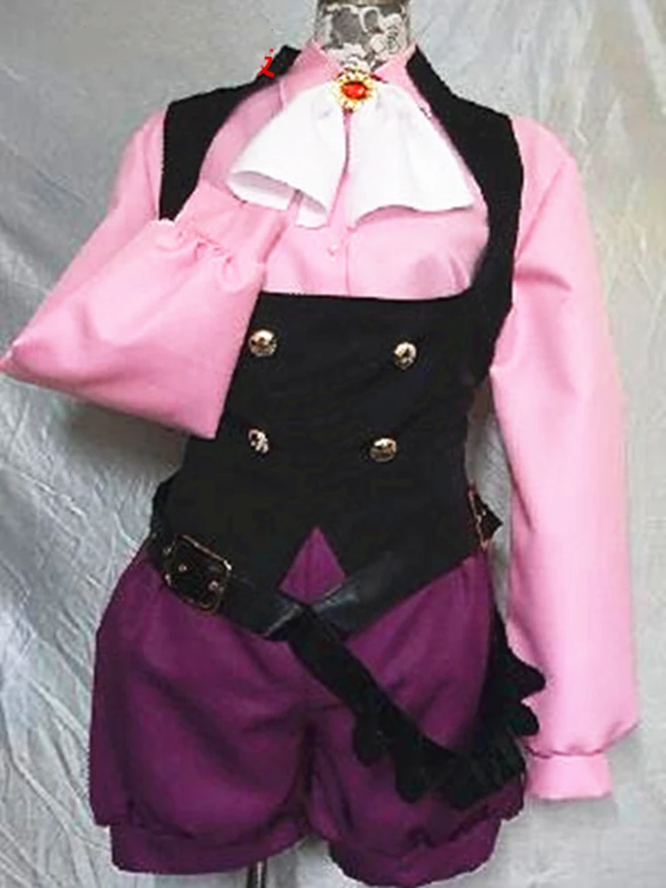 

Japan Hot Anime Game Persona 5 Cosplay Goro Akechi Cos Halloween Party 7In1(Shirt+Vest+Tie+Pants+Belt+Gloves+Hat)