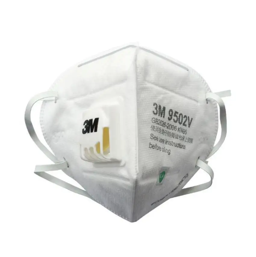 

In stock 3M KN95 Mask 9502V Headband Respirator Anti Dust Mask Protective Dustproof Protective Mask Free Shipping