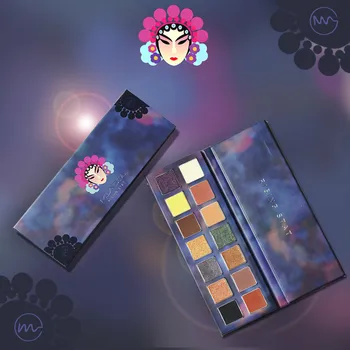 

Night Shimmer Matte Ladies Eye Shadow Palette Earth Sunset Pigment Waterproof Glitter Foundation Eye Makeup Lasting Cosmetics