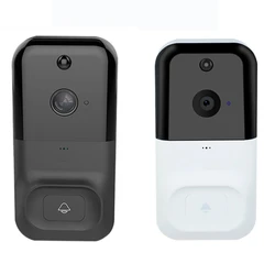 Sonnette intelligente sans fil WIFI, caméra 1MP 720P HD, faible puissance, vidéo PIR, Vision nocturne, détection de mouvement à infrarouge 