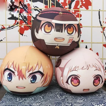 

Japan Anime Toilet Bound Hanako kun Nene Yashiro Kou Minamoto Cosplay Cute Plush Dolls Toy Dango Round Throw Pillow Xmas Gift