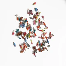 N весы мини abs фигура куклы архитектурные песок стол модель материала фон моделирование персонажа осанки 100 шт./компл