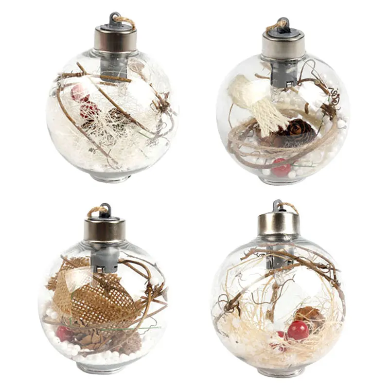 

Christmas Tree LED Transparent Ball Light Hanging Decoration Indoor Outdoor