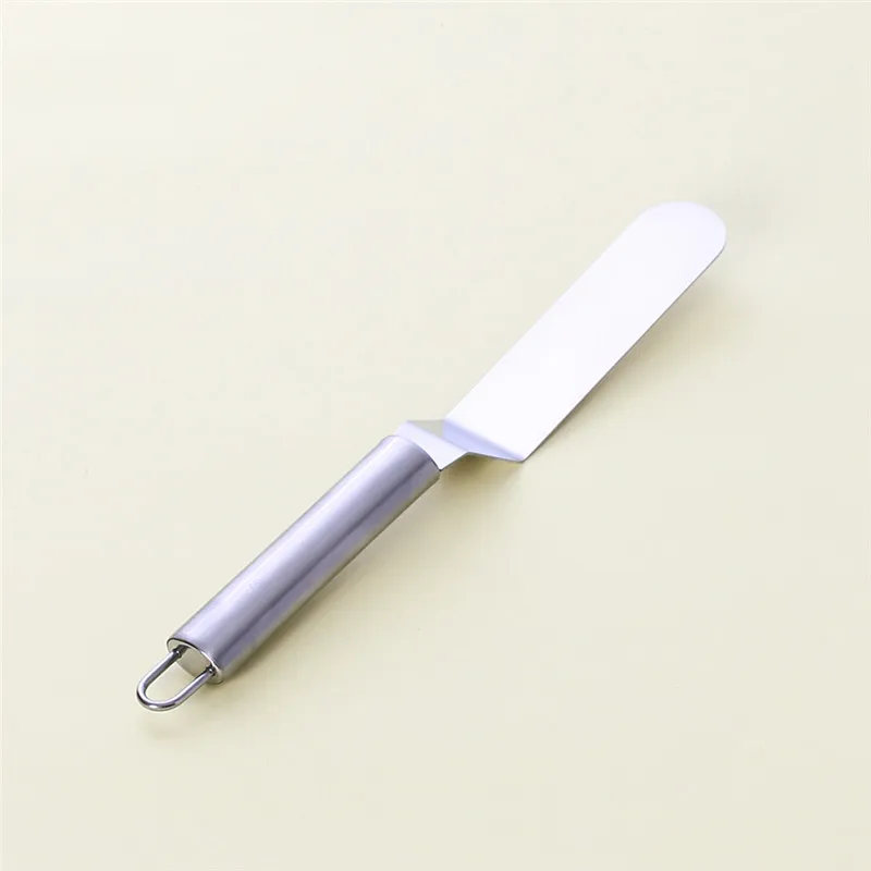 Stainless Steel Butter Scraper Spatula Straight Butter Cake Tool Fondant Baking Pastry Kitchen Tool