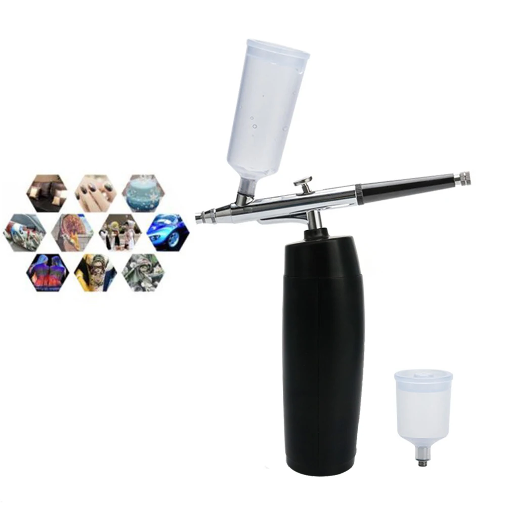 Airbrush Set Small Spray Pump Pen Set Air Compressor Kit for Art Painting Tattoo Craft Cake Spray Model Airbrush Set Small Spray Pump Pen Set Air Compressor Kit for Art Painting Tattoo Craft Cake Spray Model