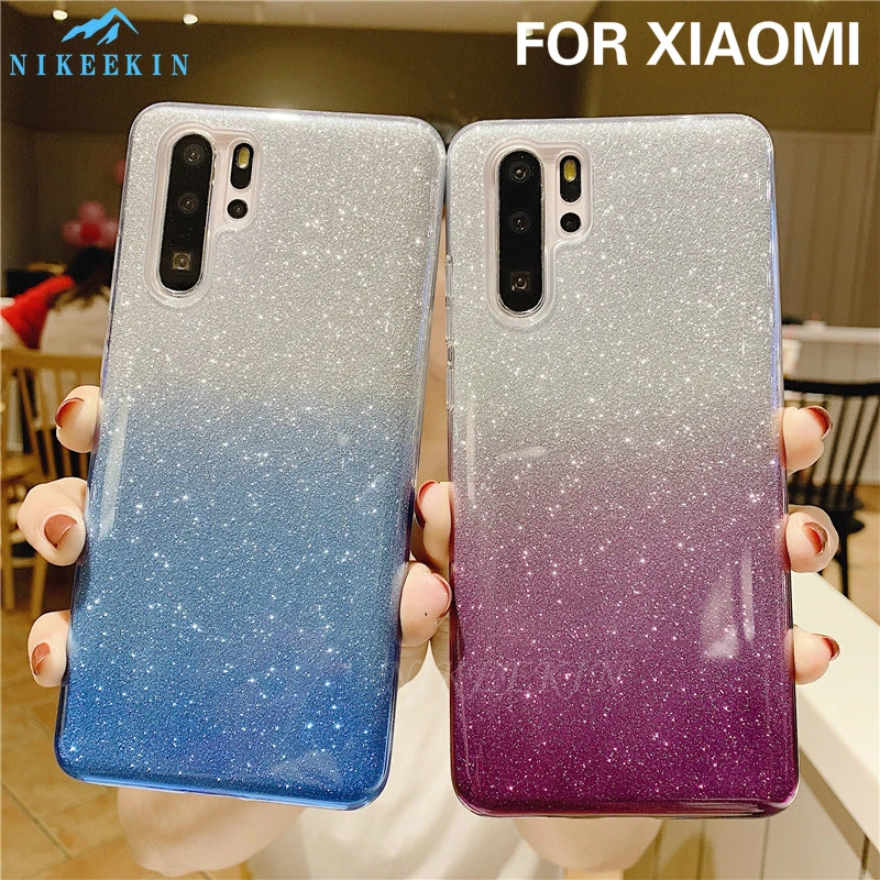 Мягкий блестящий чехол для Xiaomi 10 Note Pro CC9E 9 9T 8SE 6X 5S 5X Max 3 A1 A2 A3 Mix 2s Redmi 8T 8 Pro|Бамперы| |