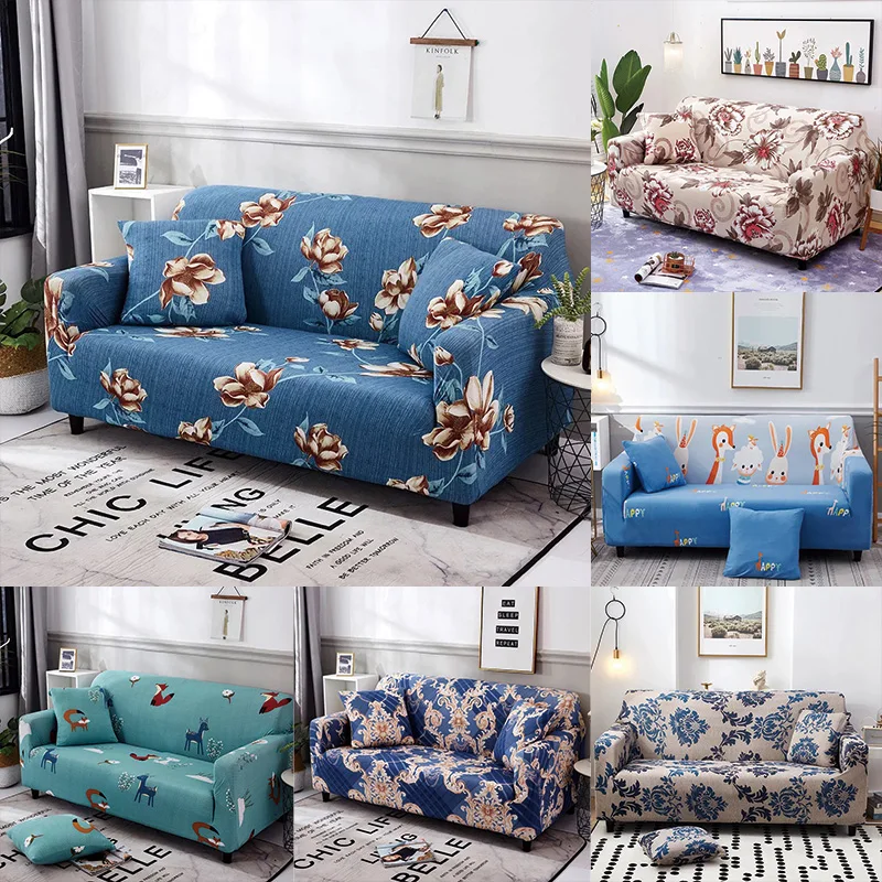 High Quality Stretchable Elastic Sofa Covers for Living Room Sectional
