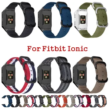 

Top Quality for Fitbit Ionic Band Replacement Watchband Smart Bracelet for Fitbit Ionic watch Wrist Nylon Bands Ionic Strap