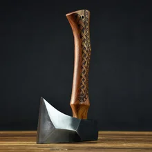 

Axe Survival Camping Hatchet High-manganese Steel Hand Forged Single-hand Axes For Cutting Wood Handle Non-slip