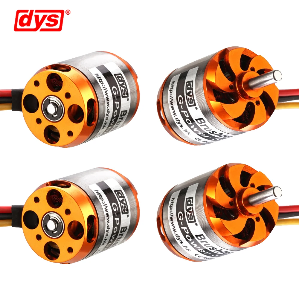 

DYS D3548 3548 790KV 900KV 1100KV Brushless Motor 3-5S For Mini Multicopters RC Plane Helicopter