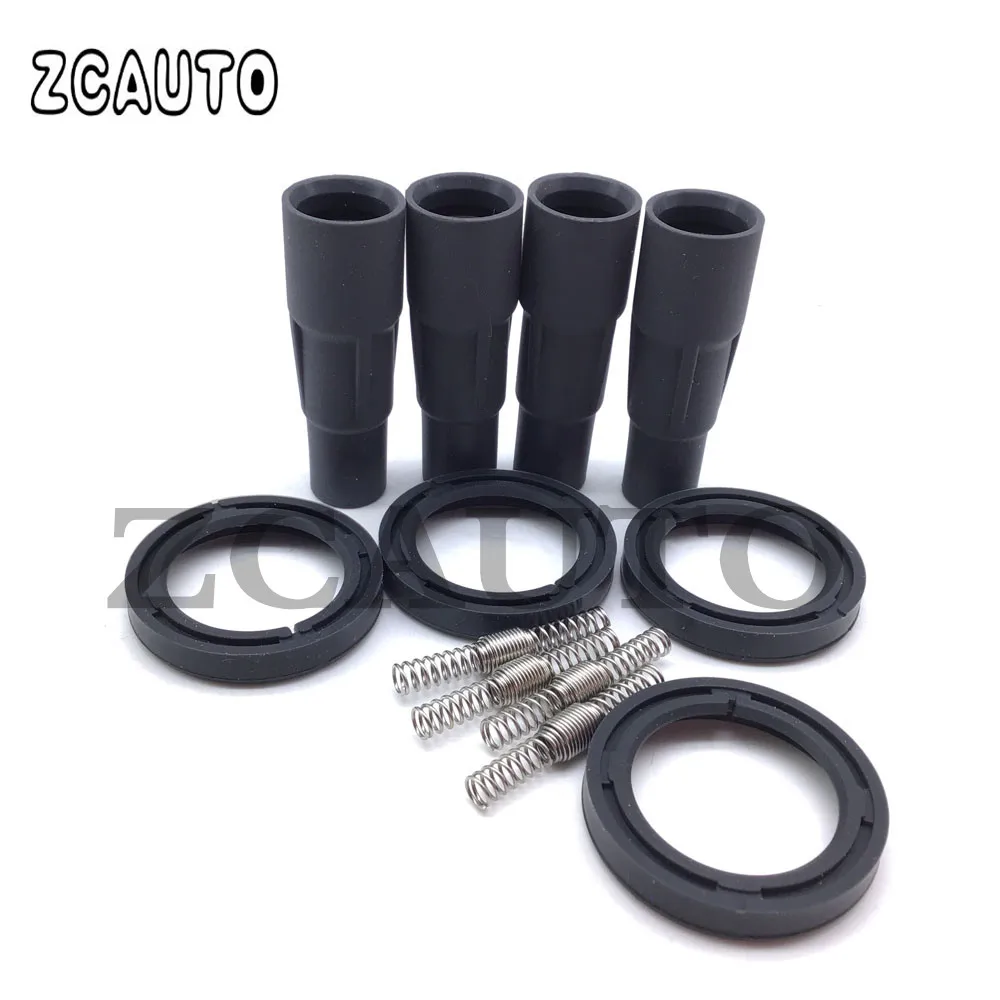 Ignition Coils Rubber Boot Pack With Spring For Toyota Corolla Matrix