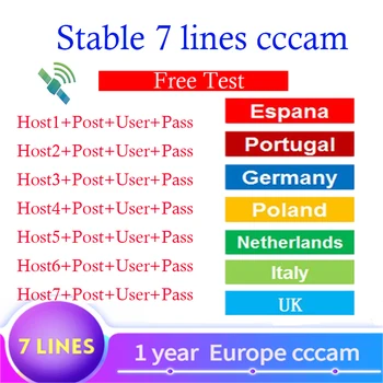 

DVB-S2 Cccam server cline for 1 year Spain cline freesat V8 Nova/V7S Satellite Receiver Spain channels cccam server Receptor