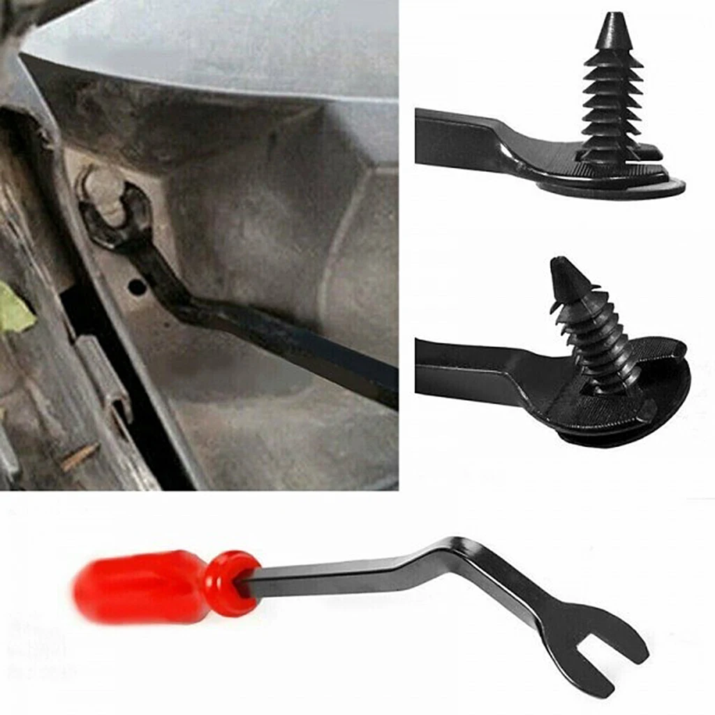 Auto 8.7' Car Door Trim Panel Clip Remover Removal Pry Bar Tool Easy Removal