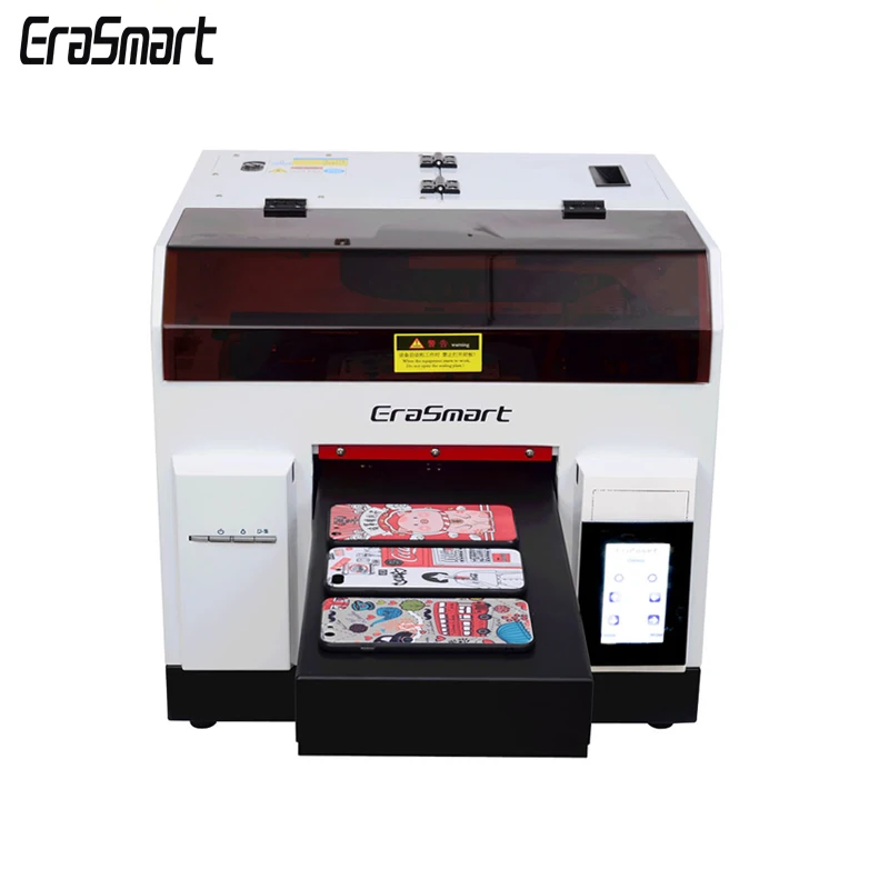  A4 6 Color 3D Printer UV Printing Machine UV Flatbed Printer