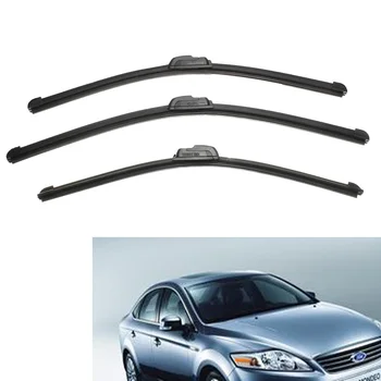 

3x Front Rear Wiper Blade Set Windscreen Windshield For Ford Mondeo MkIII 2000 2001 2002 2003 2004 2005 2006 2007