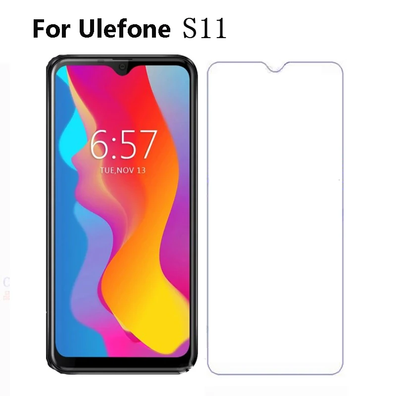 

For Ulefone S11 New 9H Hardness 2.5D Ultra-thin Toughened Tempered Glass Film Screen Protector Protect Guard