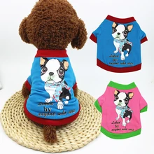 Весенне-летняя рубашка для собак Жилет для щенков футболка для собак Пасхальный кролик яйца Забавные костюмы Одежда для домашних животных для маленьких собак