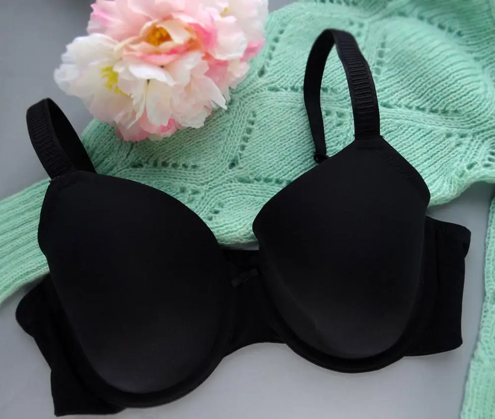 Beste Vrouwen Plus Size Beha Zijdeachtige Underwire Dunne Cup C D E F G H I J Eenvoudige Dagelijkse Brasserie voor grote Borst Zwart Beige Super Grote Kop