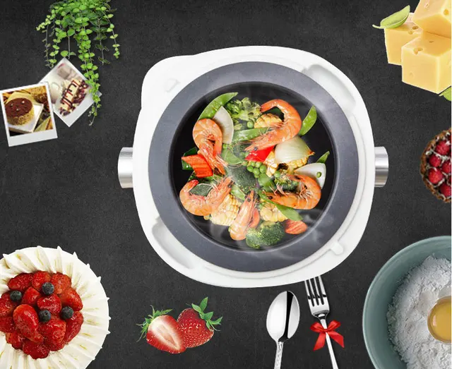 Commercial Tabletop Intelligent Automatic Cooking Robot Cooking Machine  Cooking Pot Electromagnetic Wok Chinese Food Cooker - Multi Cookers -  AliExpress