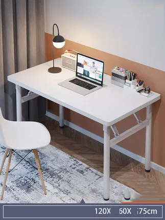 Foldable Desks Computer Desk Home Folding Tables Study Table Office Desk Laptop Table Desk For Bedroom Escritorio Компьютер only table